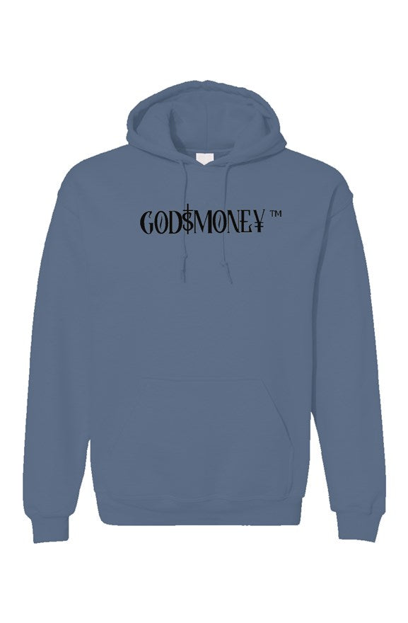 Original trademark and lettering “GODMONEY” AUTHENTICATED HOODIE