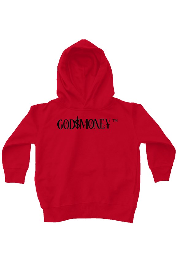 Kids-Original Trademark and lettering “GODMONEY” AUTHENTICATED HOODIE