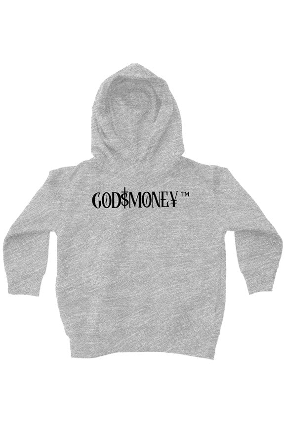 Kids-Original Trademark and lettering “GODMONEY” AUTHENTICATED HOODIE