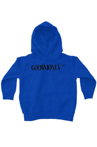 Kids- Original trademark and lettering “GODMONEY” AUTHENTICATED HOODIE