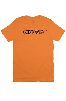 Original trademark and lettering “GODMONEY” AUTHENTICATED T-SHIRT