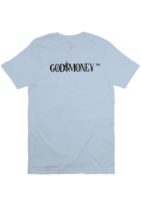 Original trademark and lettering “GODMONEY” AUTHENTICATED T-SHIRT