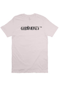 Original trademark and lettering “GODMONEY” AUTHENTICATED T-SHIRT