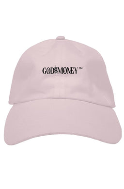 Original trademark and lettering “GODMONEY” AUTHENTICATED PREMIUM DAD HAT