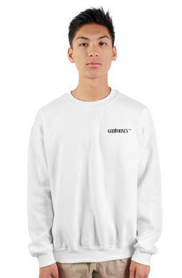 Original trademark and lettering “GODMONEY” AUTHENTICATED SWEATSHIRT