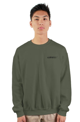 Original trademark and lettering “GODMONEY” AUTHENTICATED SWEATSHIRT