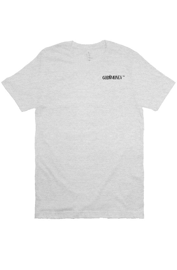 Original trademark and lettering “GODMONEY” AUTHENTICATED T-SHIRT