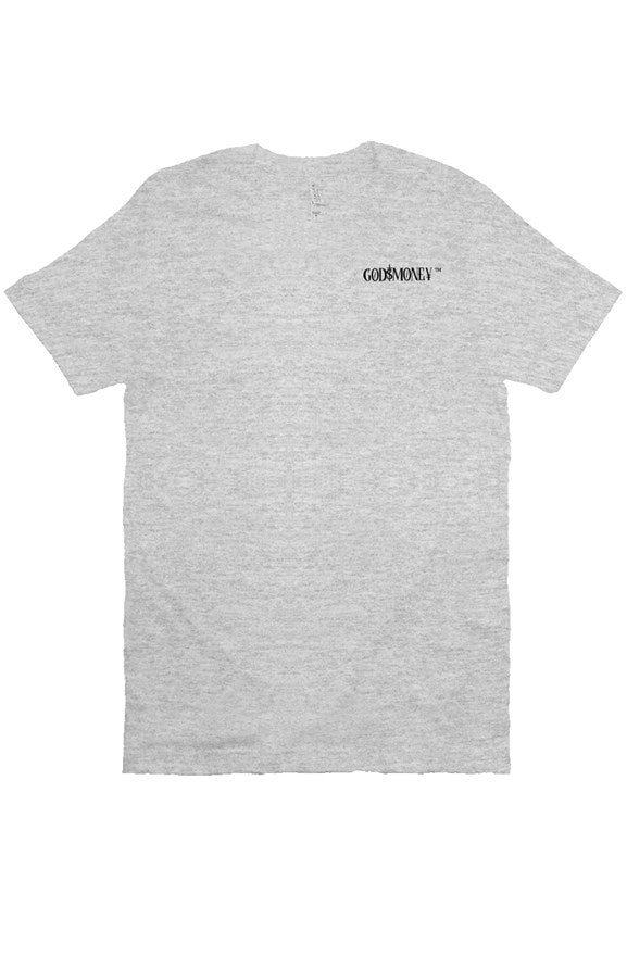 Original trademark and lettering “GODMONEY” AUTHENTICATED T-SHIRT