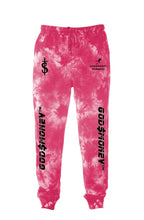 Load image into Gallery viewer, Crystal Tie Dye GODMONEY™️ “RUNNERS” Joggers
