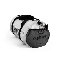 Cargar imagen en el visor de la galería, “GODMONEY” branded DUFFEL BAG/MONEY BAG/GYM BAG
